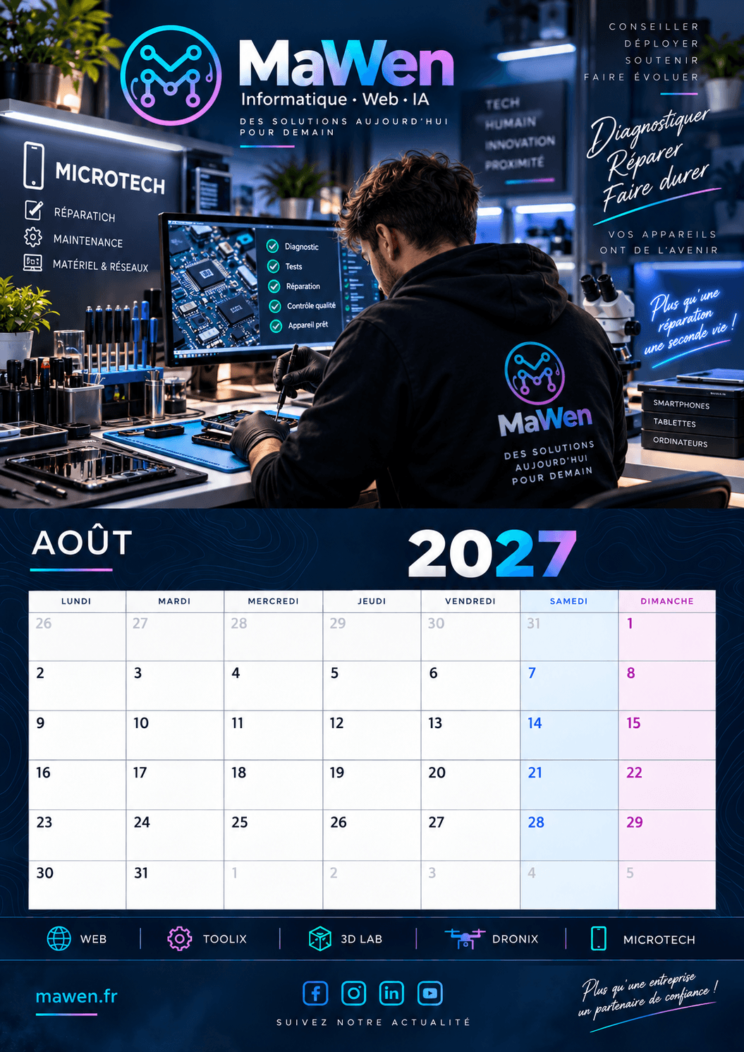 Août - univers 3D LAB