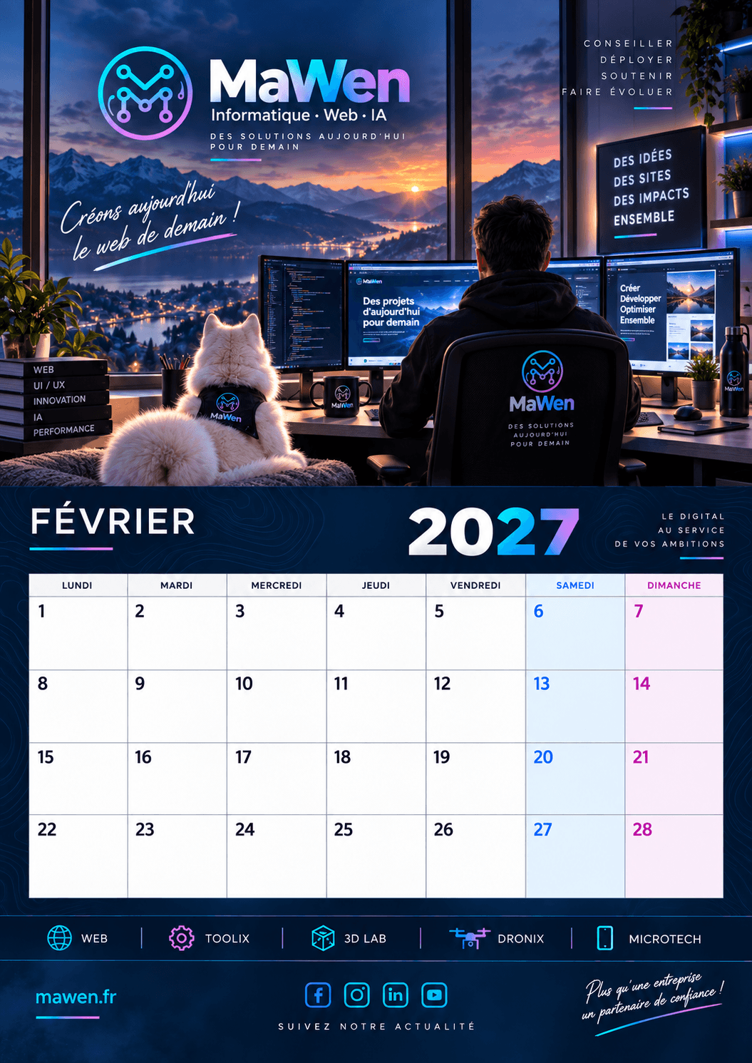 Février - univers Toolix