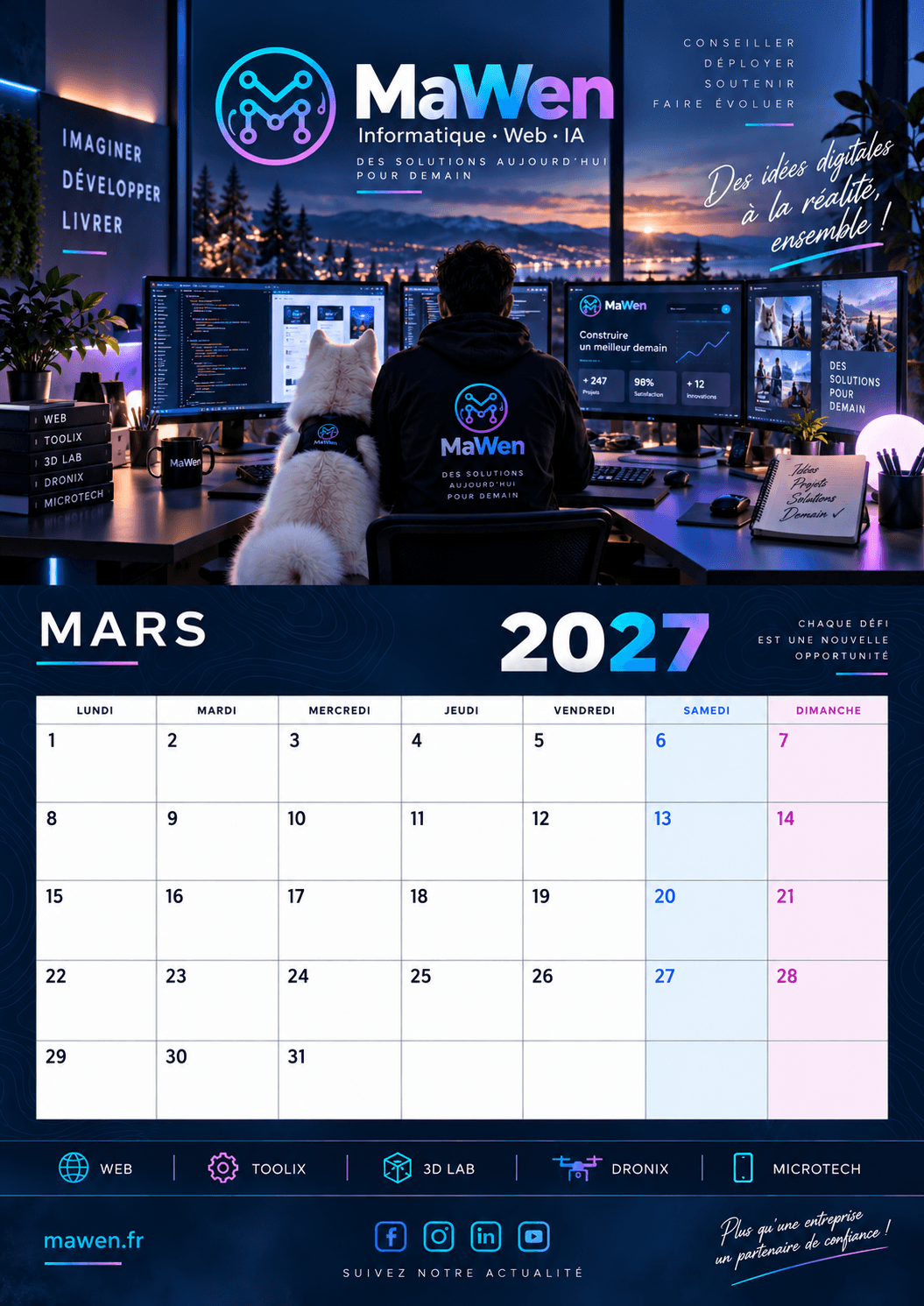 Mars - univers 3D LAB